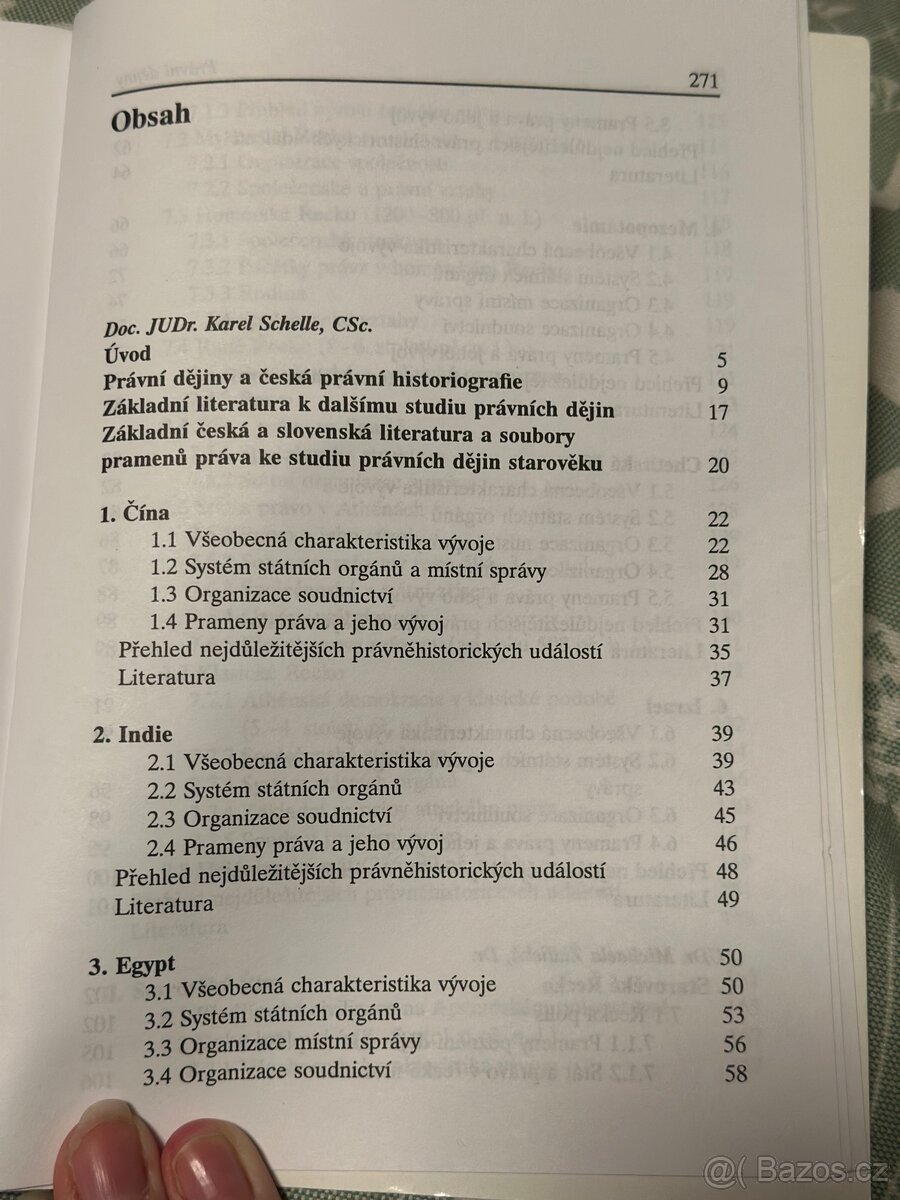 Právní dějiny - starověk, rok 1998 - 2