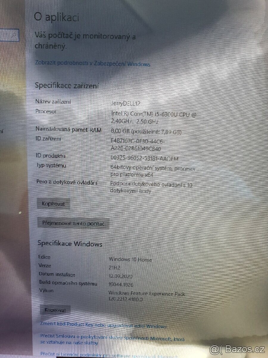 Dell Latitude E7270 - notebook, laptop I5, 8GB, 500GB SSD - 2