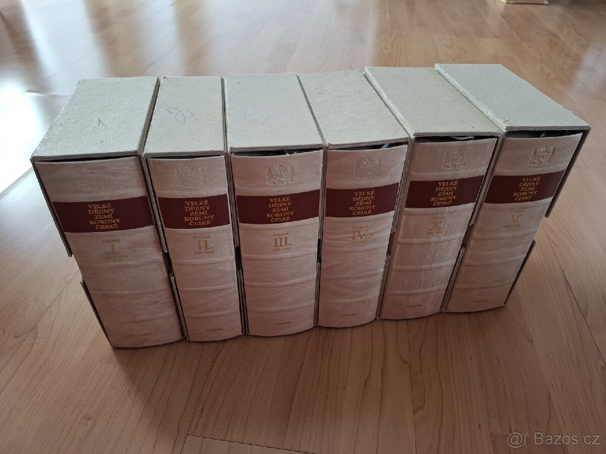 6x Velké dějiny zemí Koruny české I, II, III, IV, V, X - 2