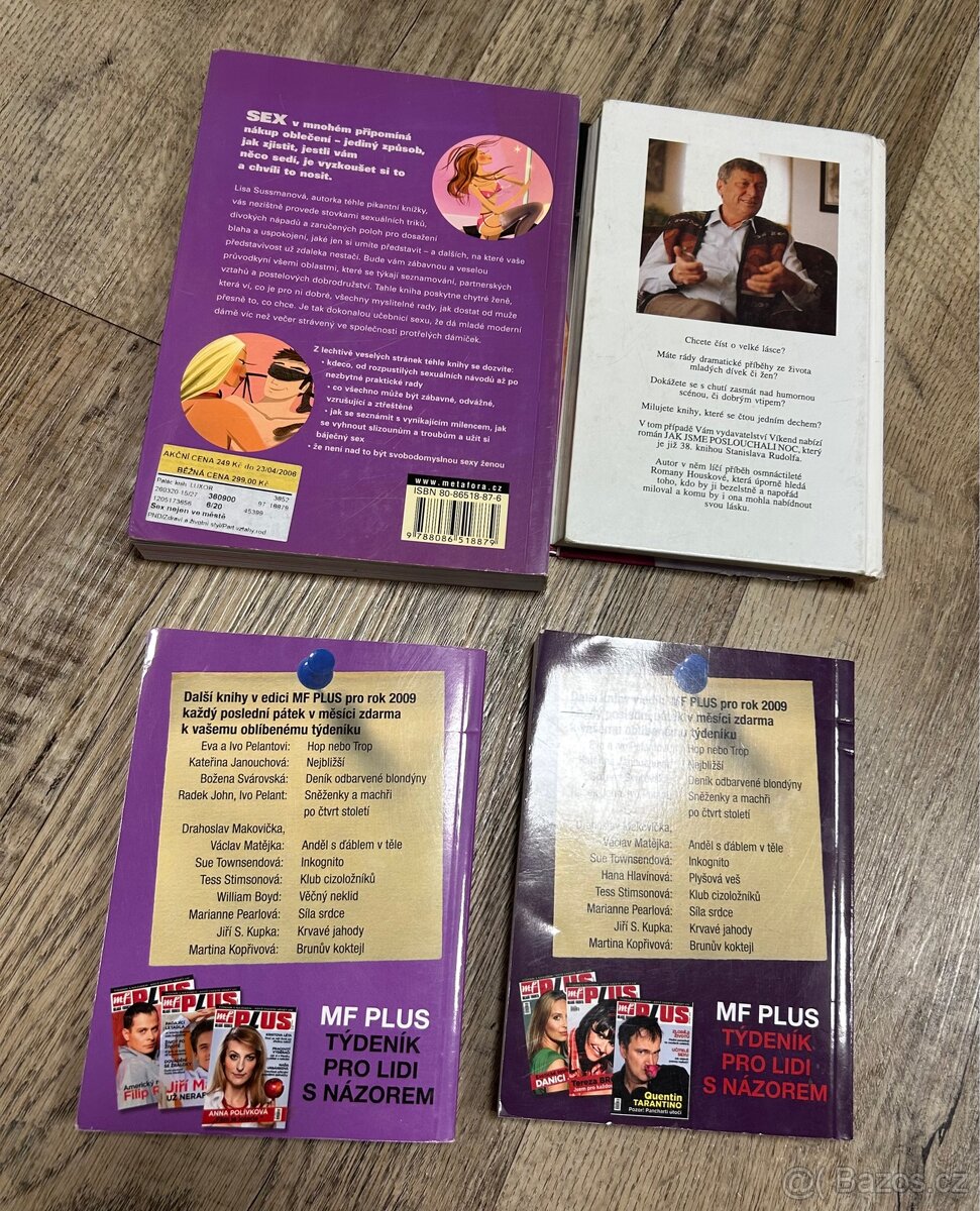 Plyšová veš, Věčný neklid, Jak jsme posl. noc, sex nejen.. - 2