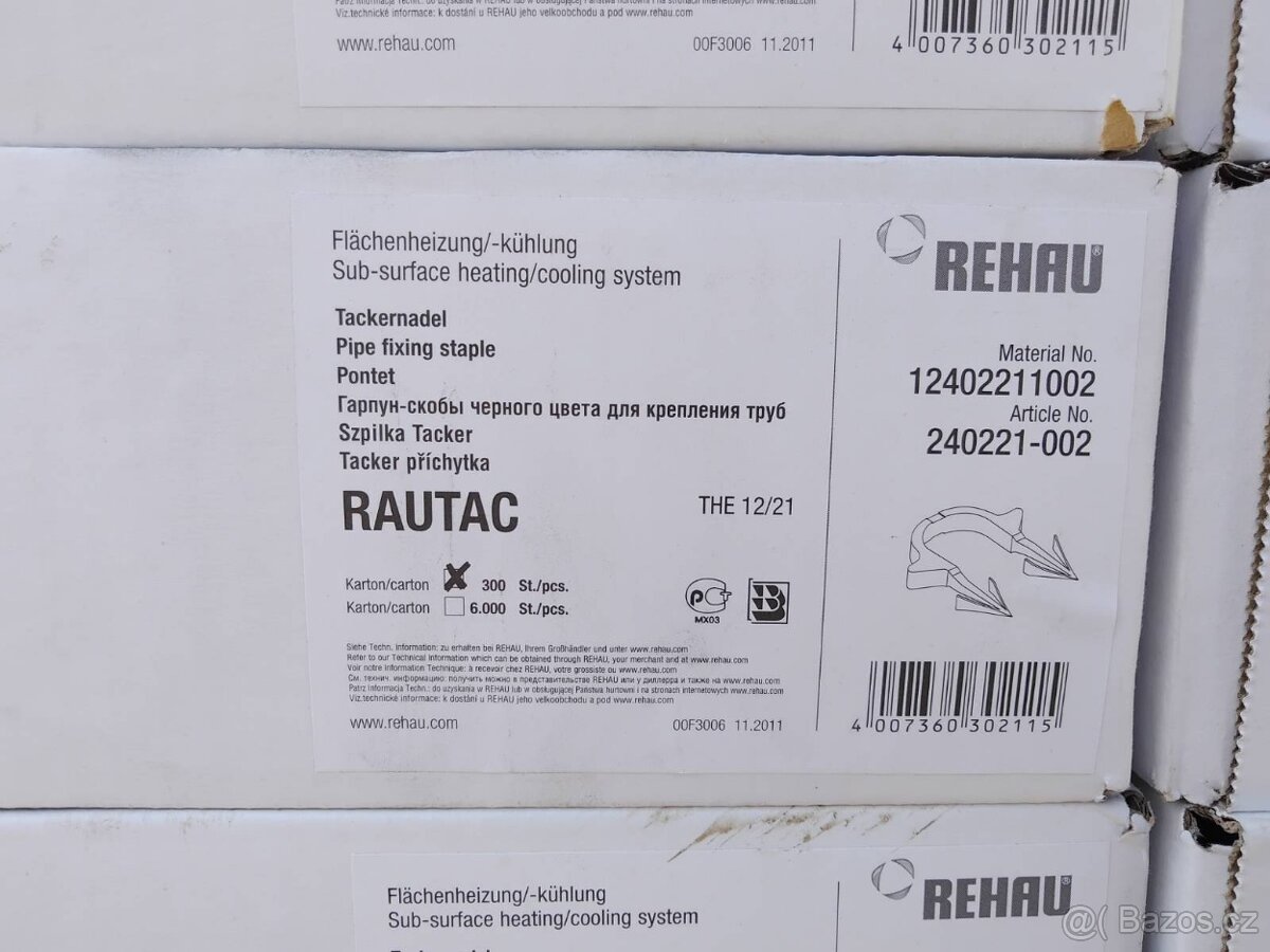 Tacker příchytka Rehau Rautac - 2