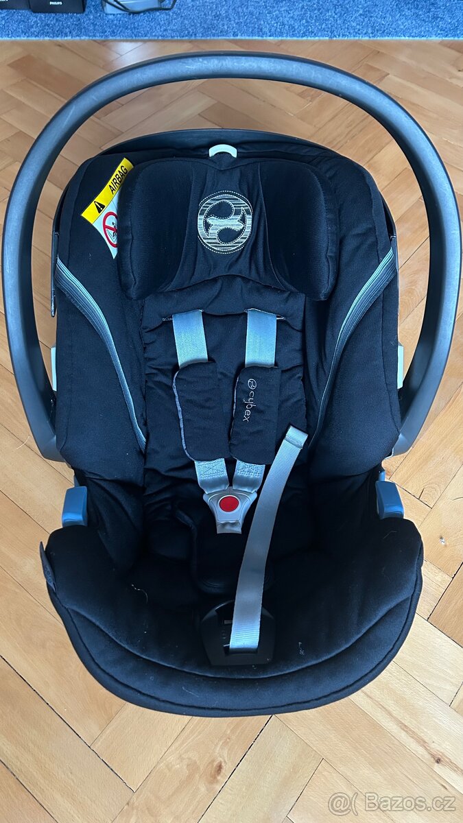 Autosedačka vajíčko Cybex Aton 5 + isofix základna - 2