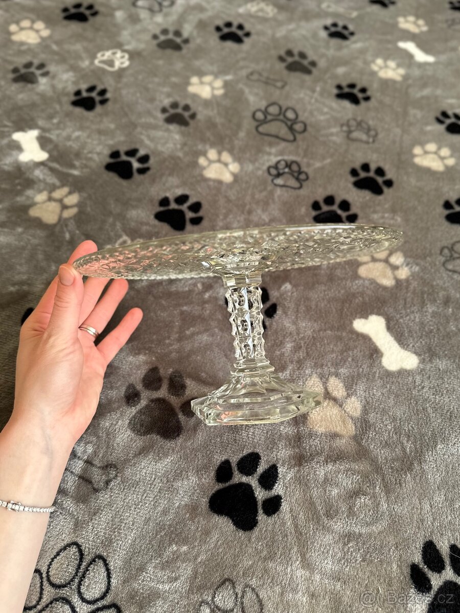 skleněný podnos - 2