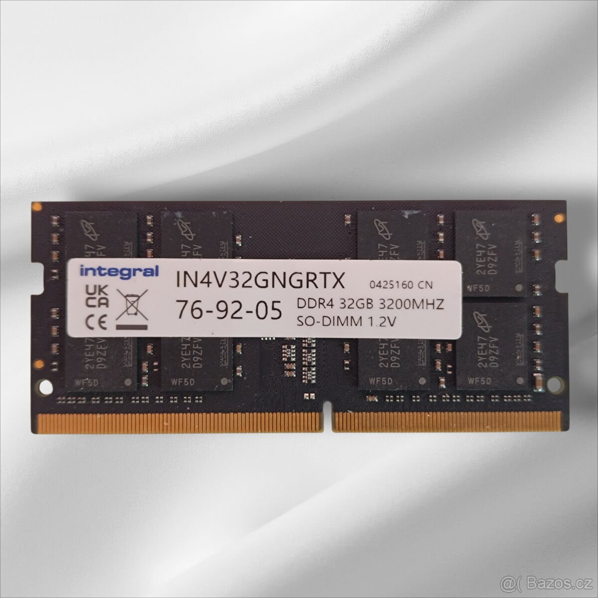 Paměť RAM 32GB DDR4 SO-DIMM - 2