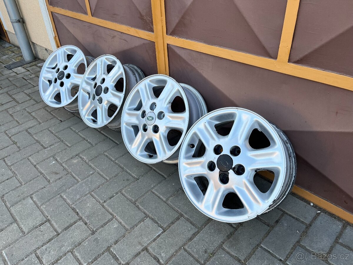 Originál alu kola Land Rover R15 - č. 112 - 2