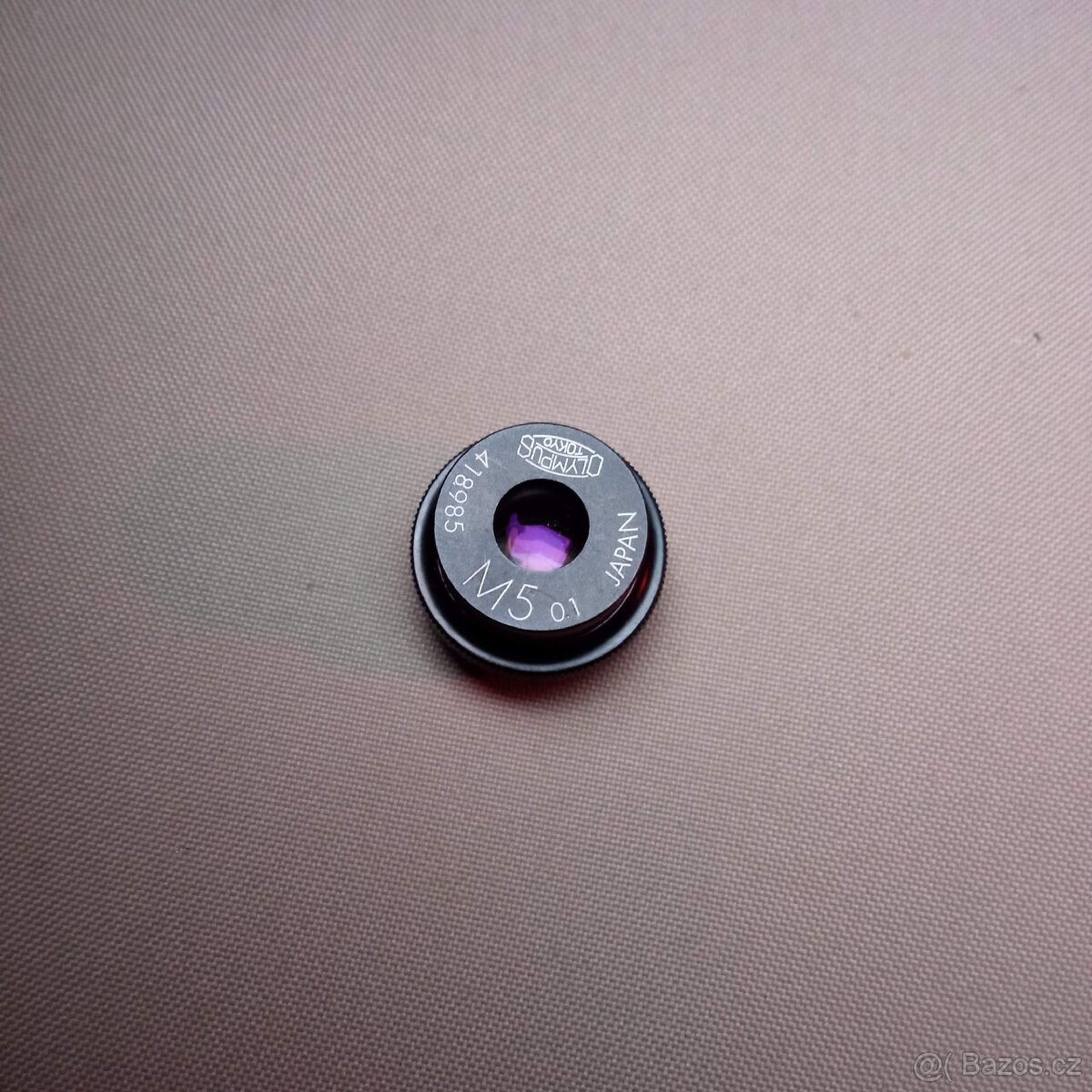 Olympus 5x objektív na mikroskopy - 2