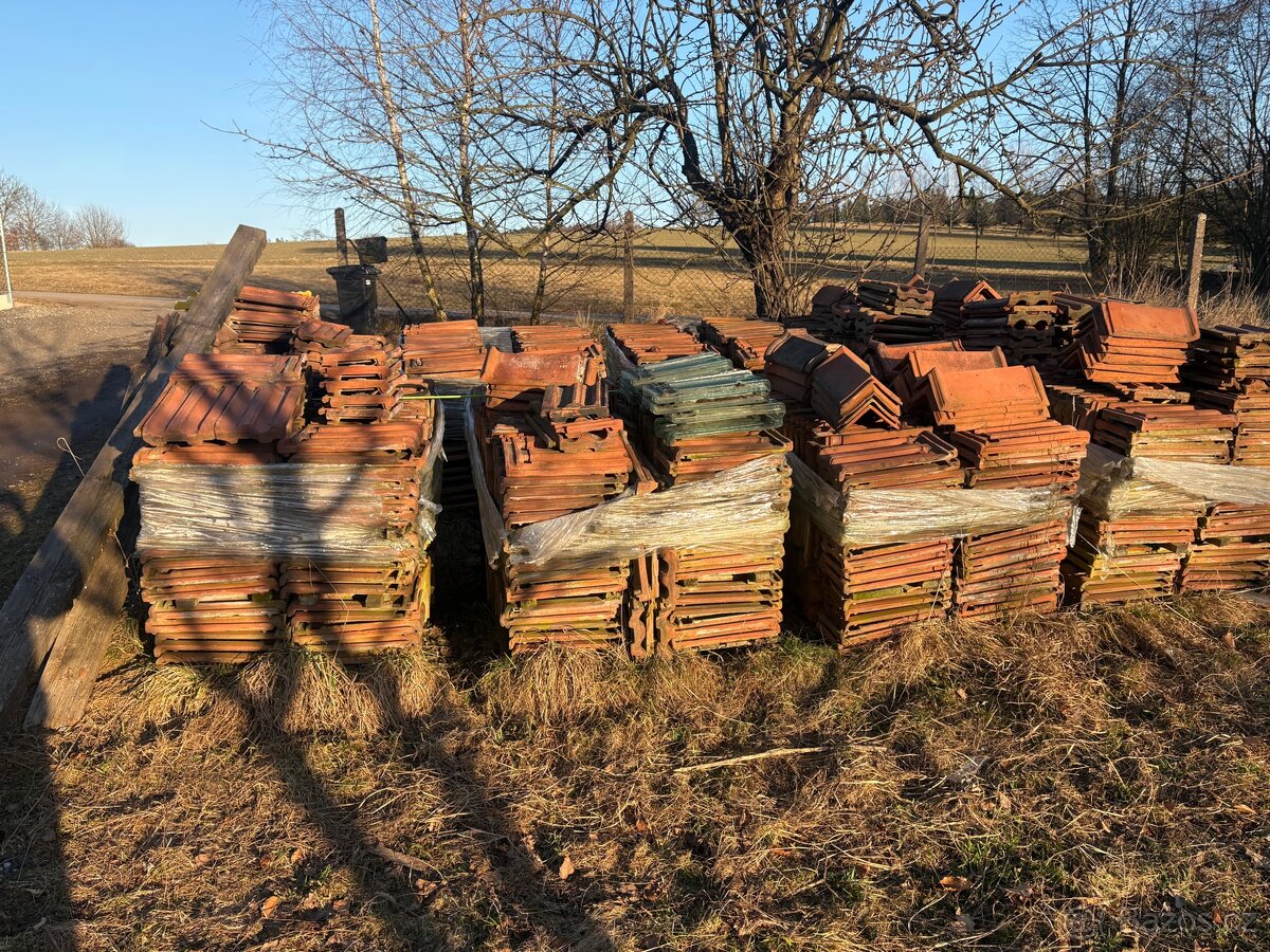 Staré pálené tašky - 2