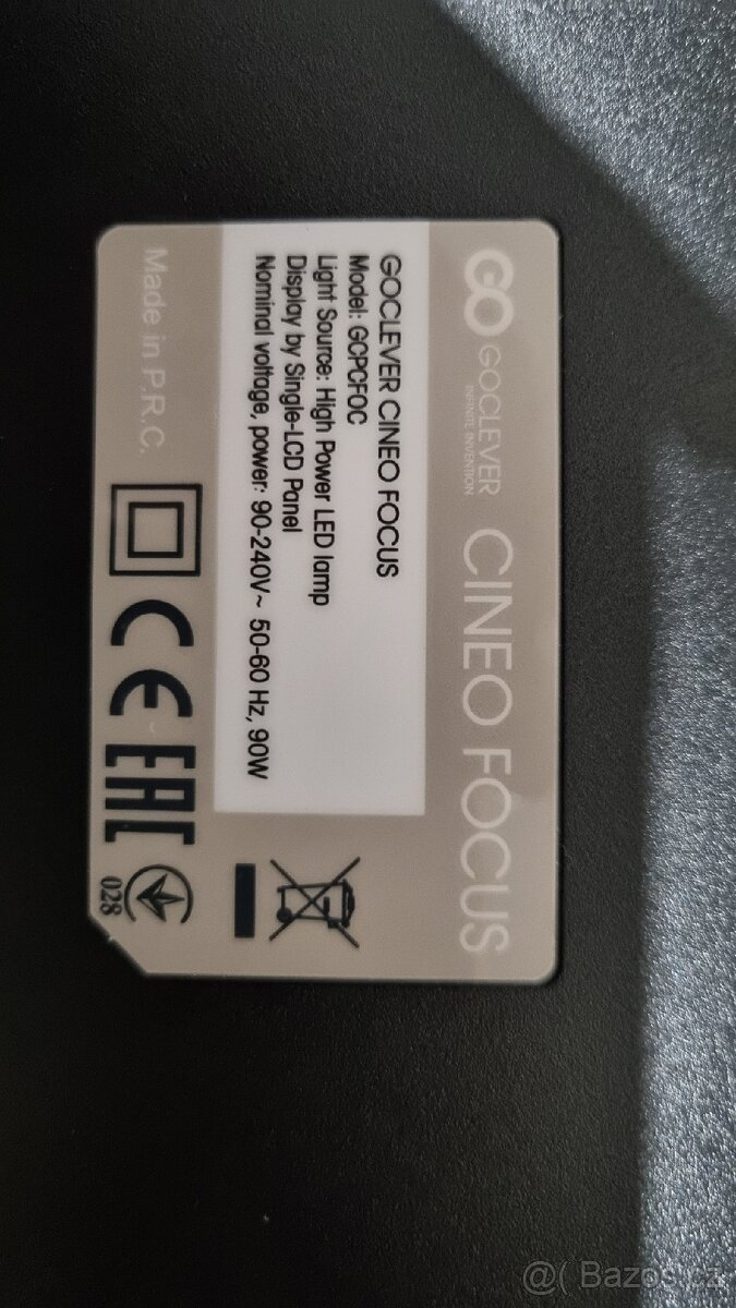 GOCLEVER CINEO FOCUS projektor - 2