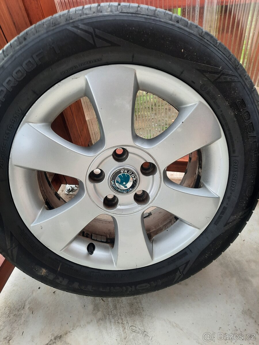 Alu kola Octavia II 205/55 r16 - 2