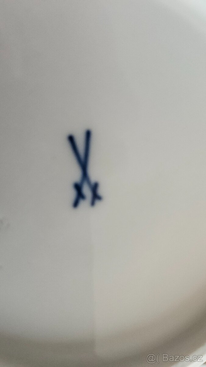 Míšeňský porcelář- talířek - 2