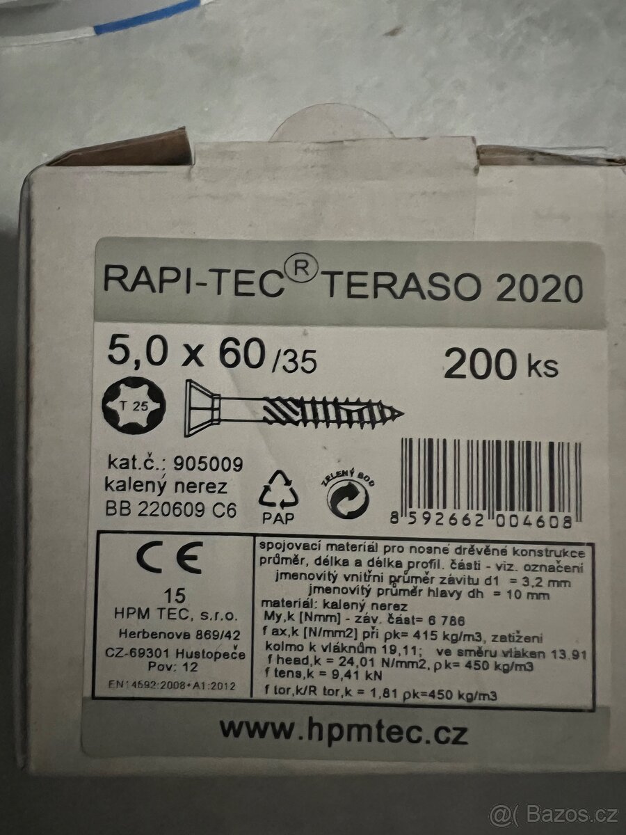 Vruty RAPI-TEC FASAD 5x50/30 5x60/35 - 2