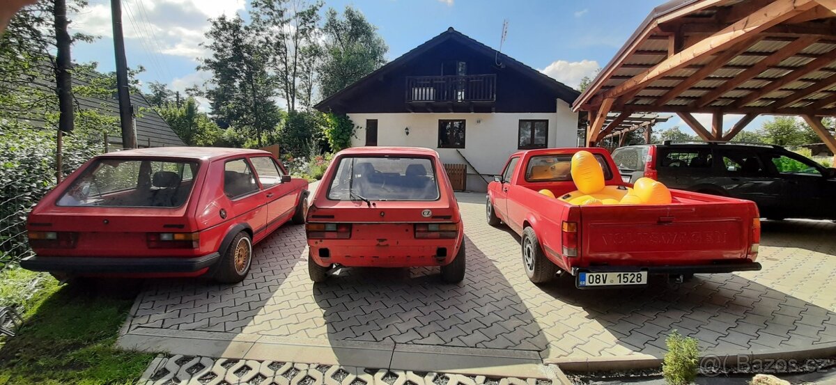 Vw golf mk1, Vw caddy mk1 - 2