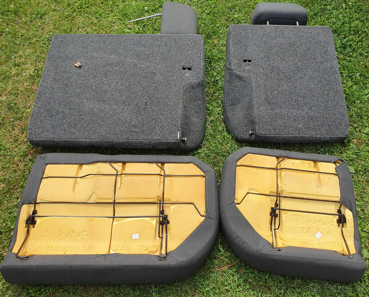 Fabia dělené zadní sedačky - 2