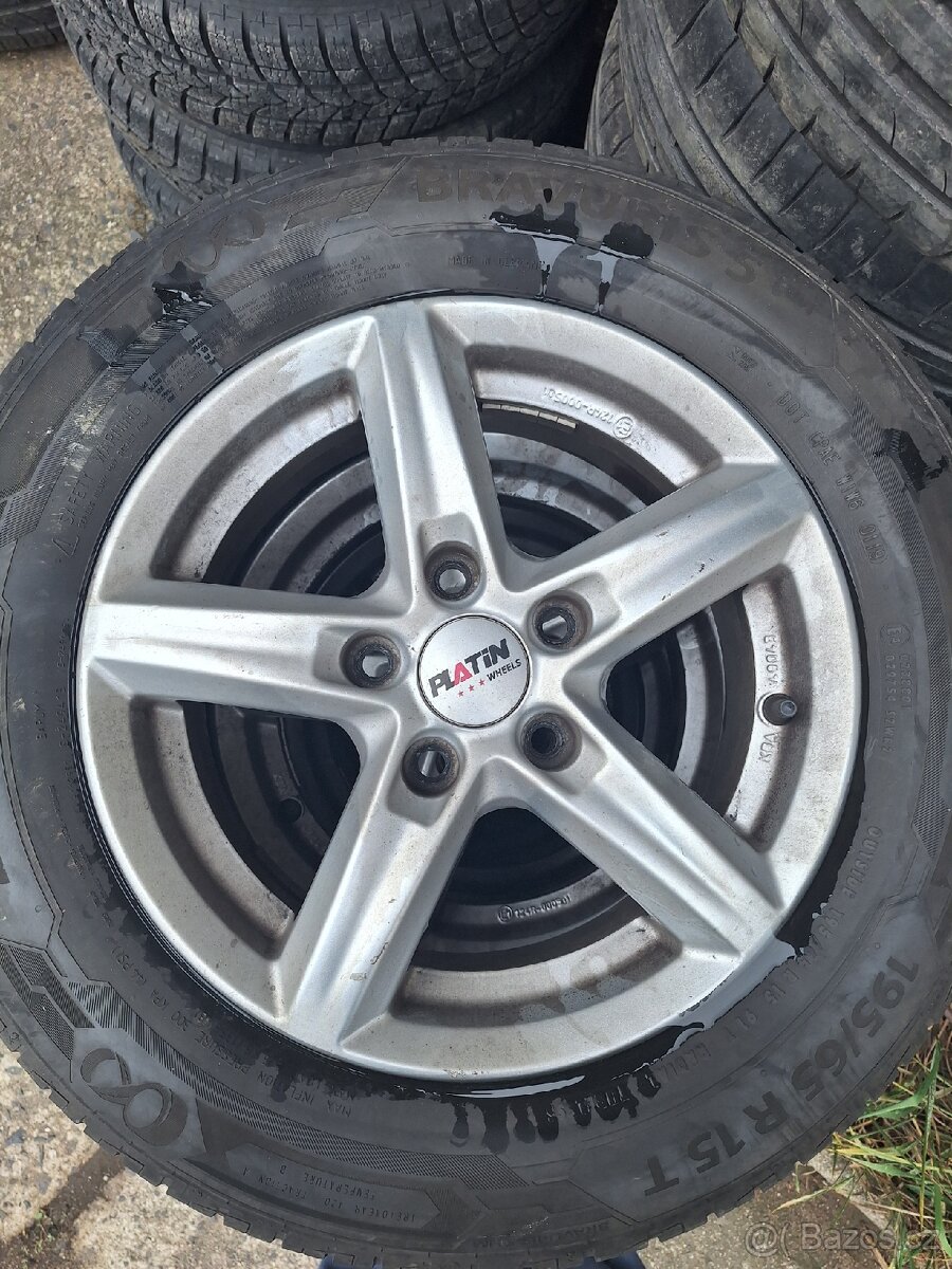 Alu kola Brock 5x112,195/65r15 - 2
