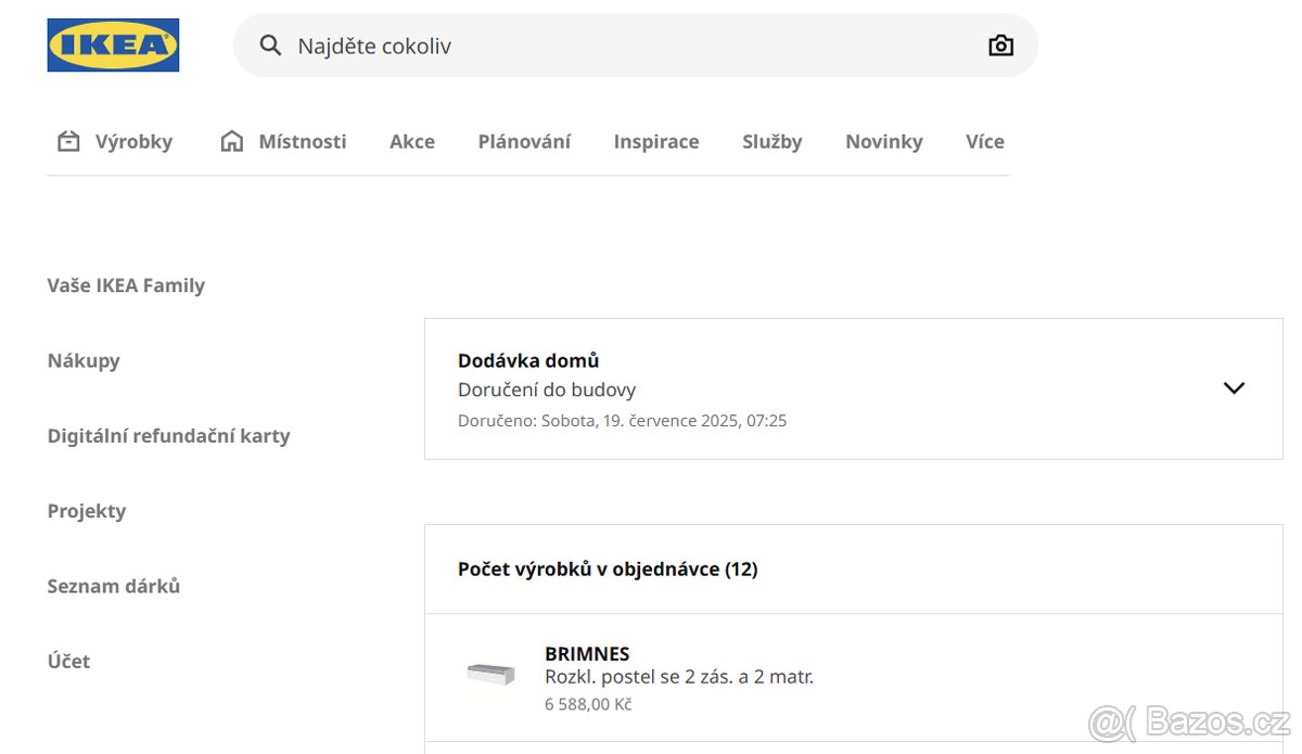 IKEA BRIMNES, rozkládací postel - 2