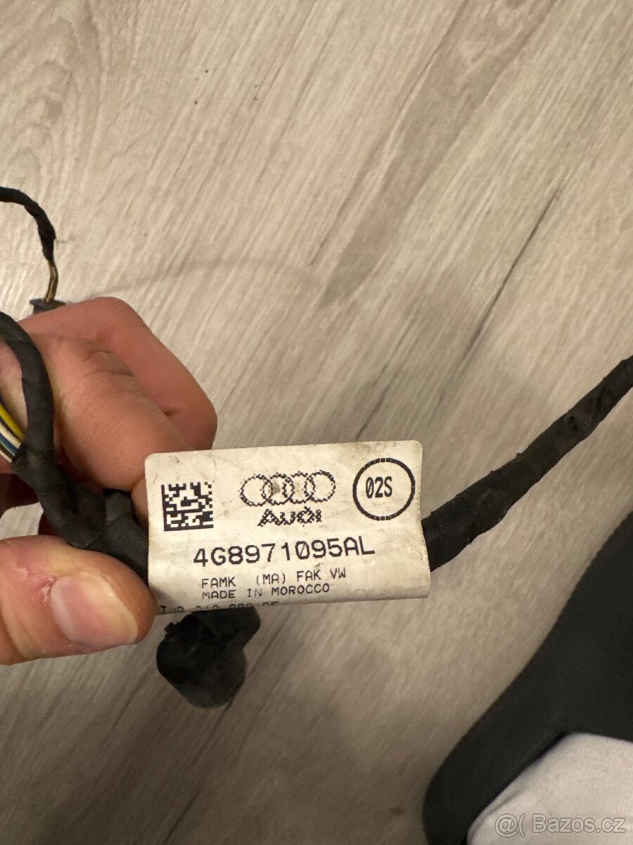 Přední parkovací senzory Audi A6/A7 2015–2018 kabeláž kompl - 2