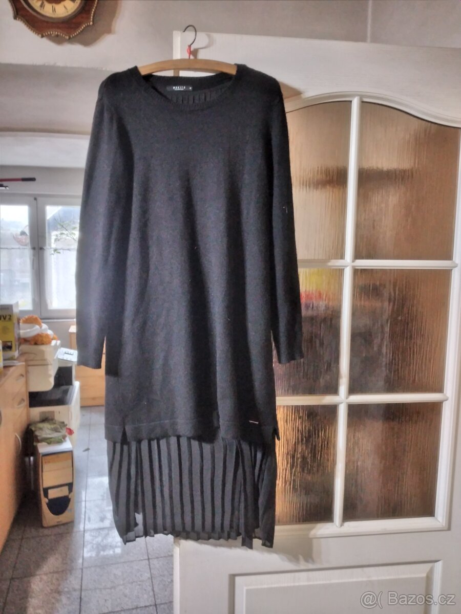 Svetrové šaty vel. M - 2