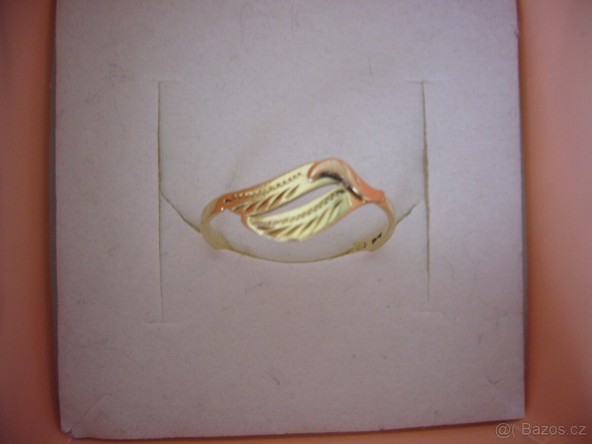 Prodám nový zlatý prstýnek - 2