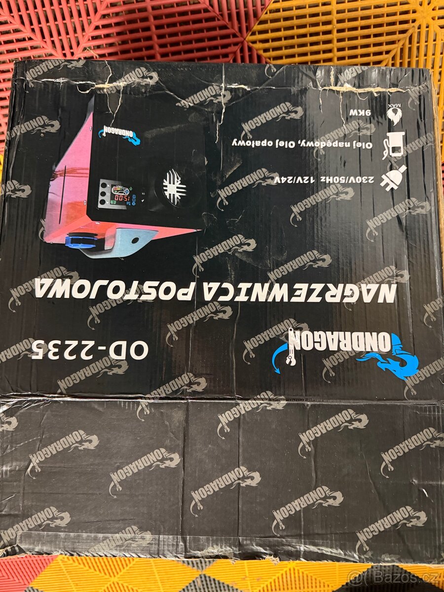 Prodám naftové topení 9kW - 2