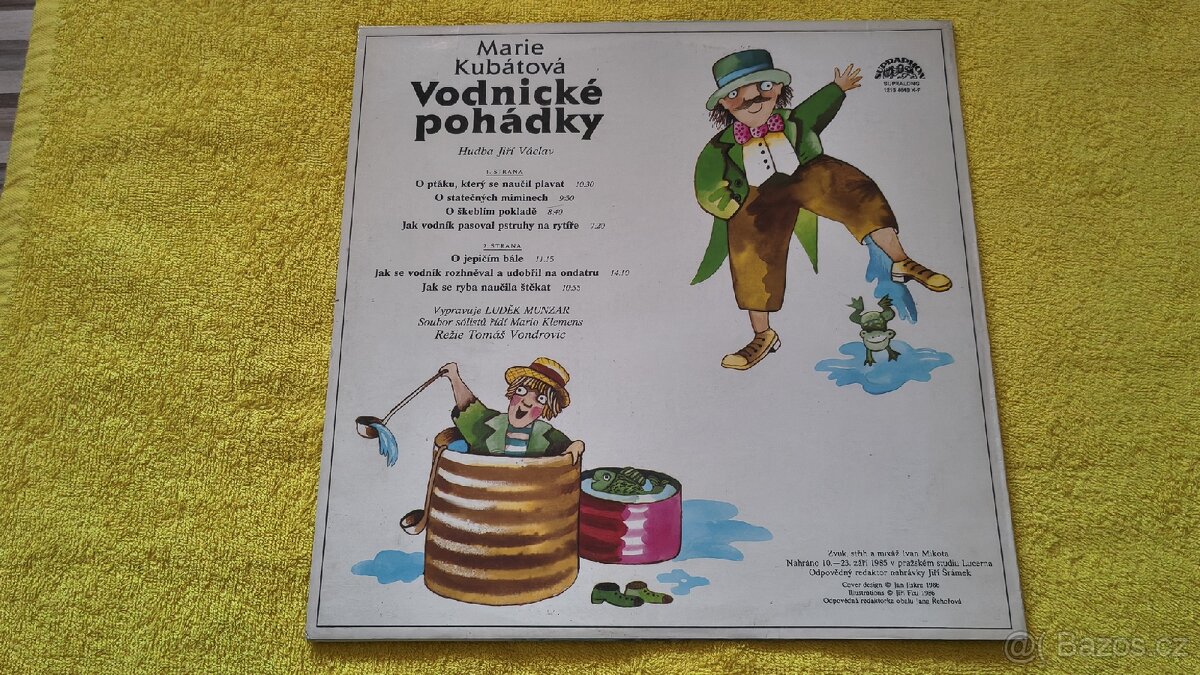 LP Marie Kubátová - vodnické pohádky - 2