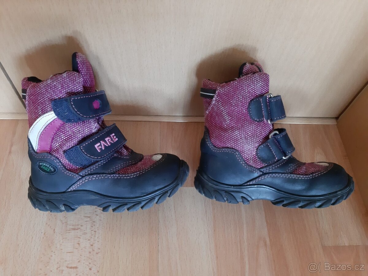 Dívčí zimní boty Fare vel. 24 - 2