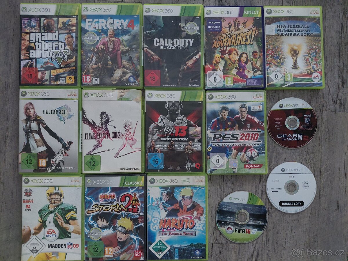 Xbox 360 E, zdarma 15 orig. her - 2