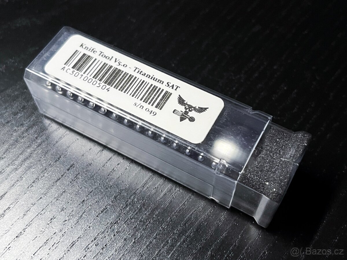 Audacious Concept Knife Tool V5.0 - titanium, satin - 2