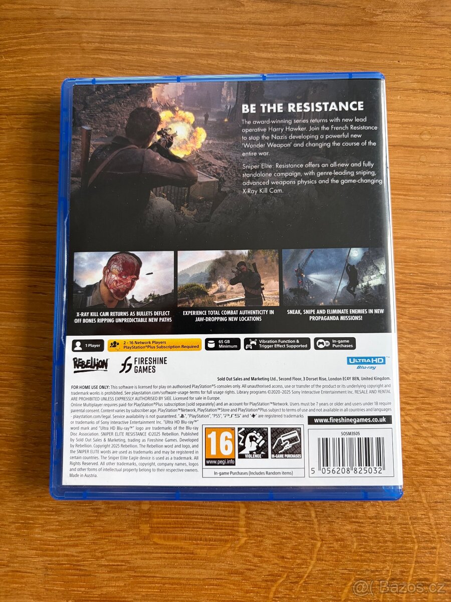 Sniper elite resistance ps5 - 2