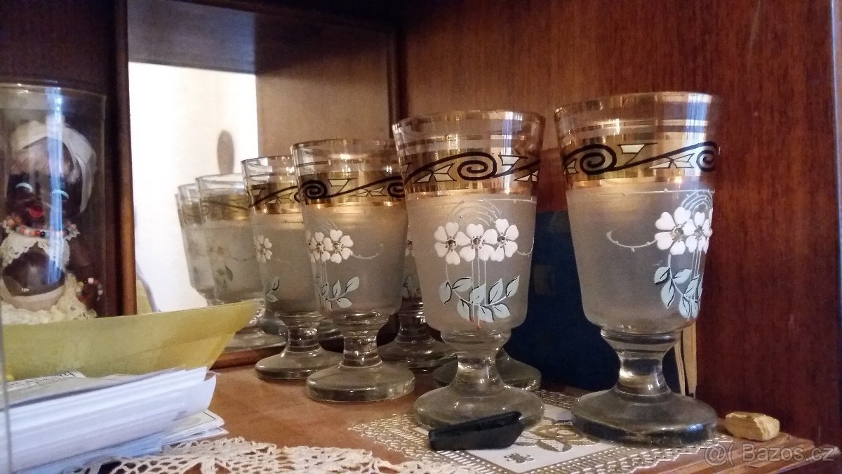 Servis + skleničky - 2