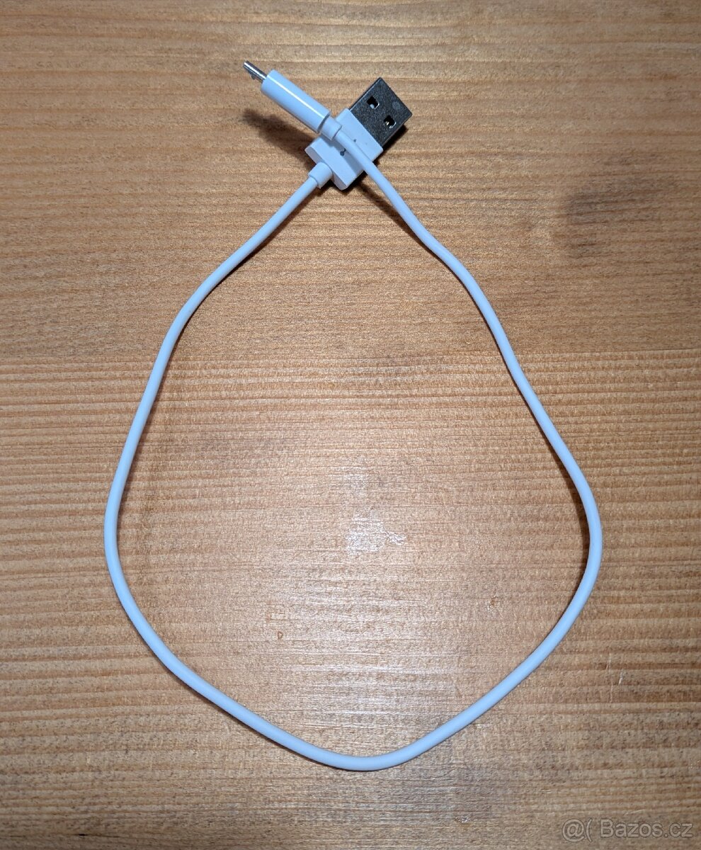 Krátký Micro USB kabel, délka 35 cm – bílý - 2