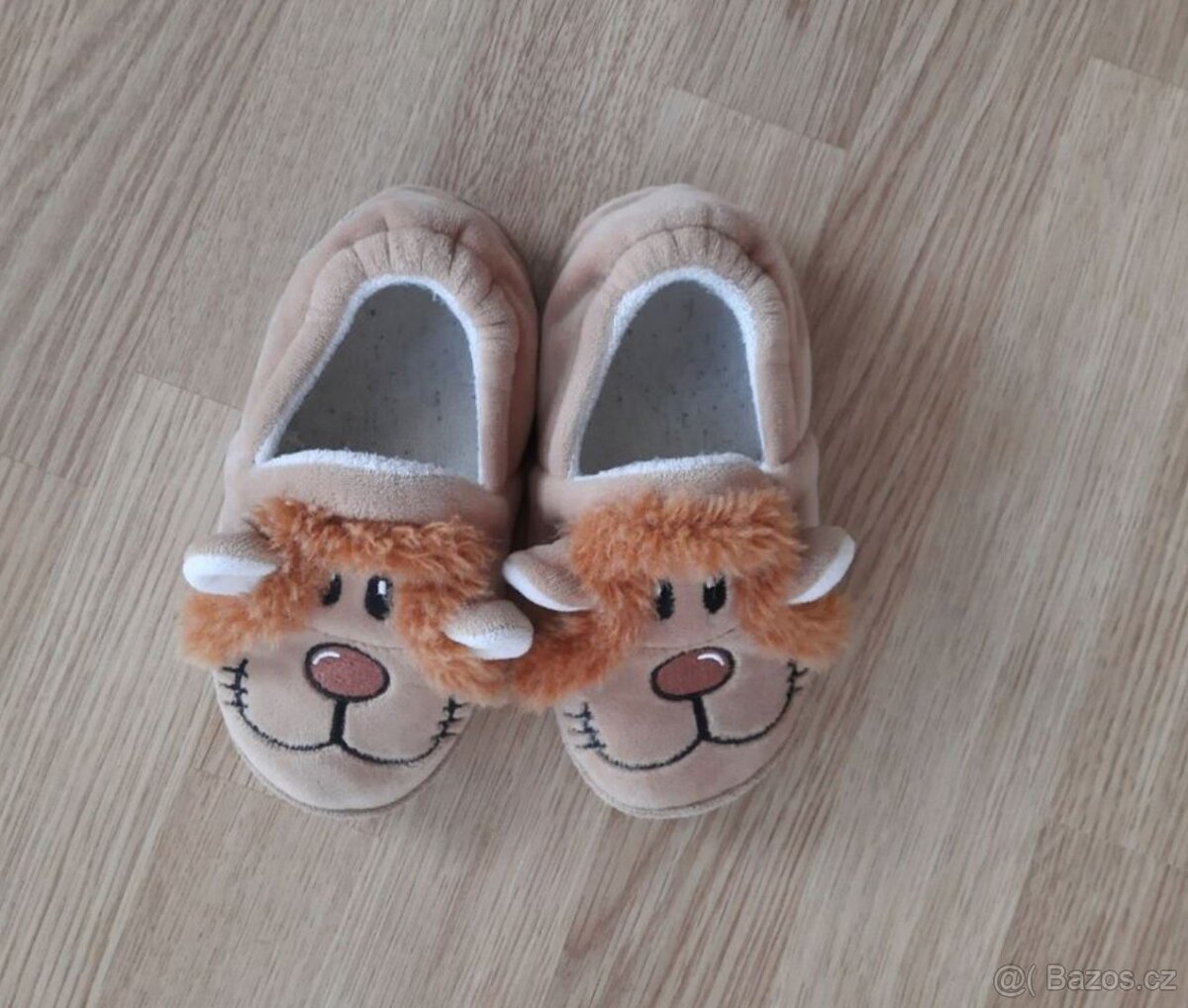 Dětské bačkory - lev, č. 29 - 2