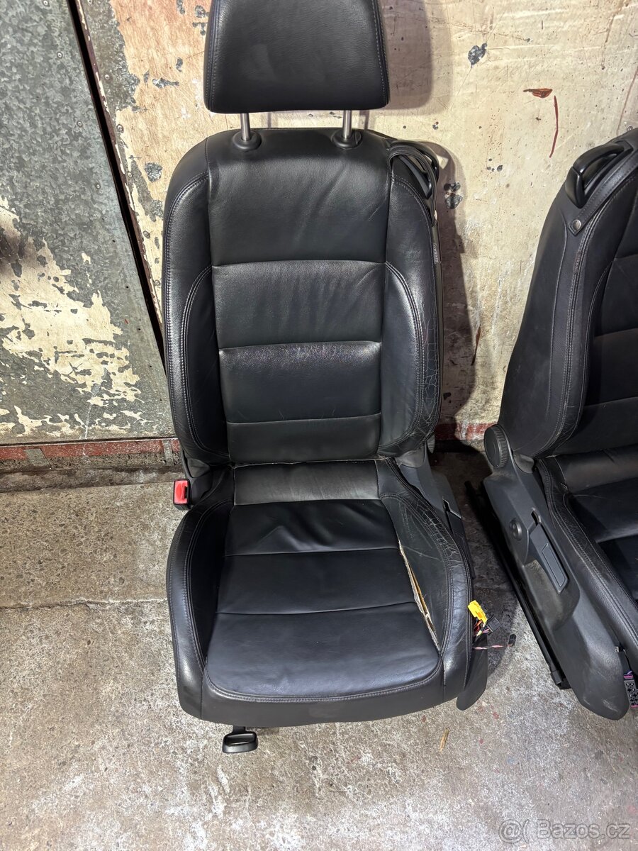 Vw Eos kožené sedadla - 2