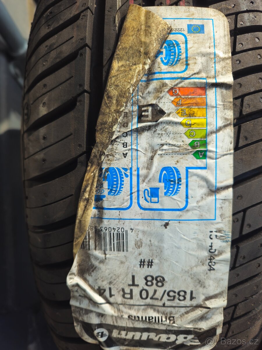 Letní pneumatiky 185/70R14 Barum - 2