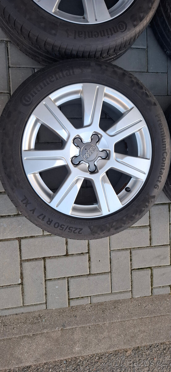 Originál alu kola Audi 17" 5x112 7Jx17 ET42 - 2