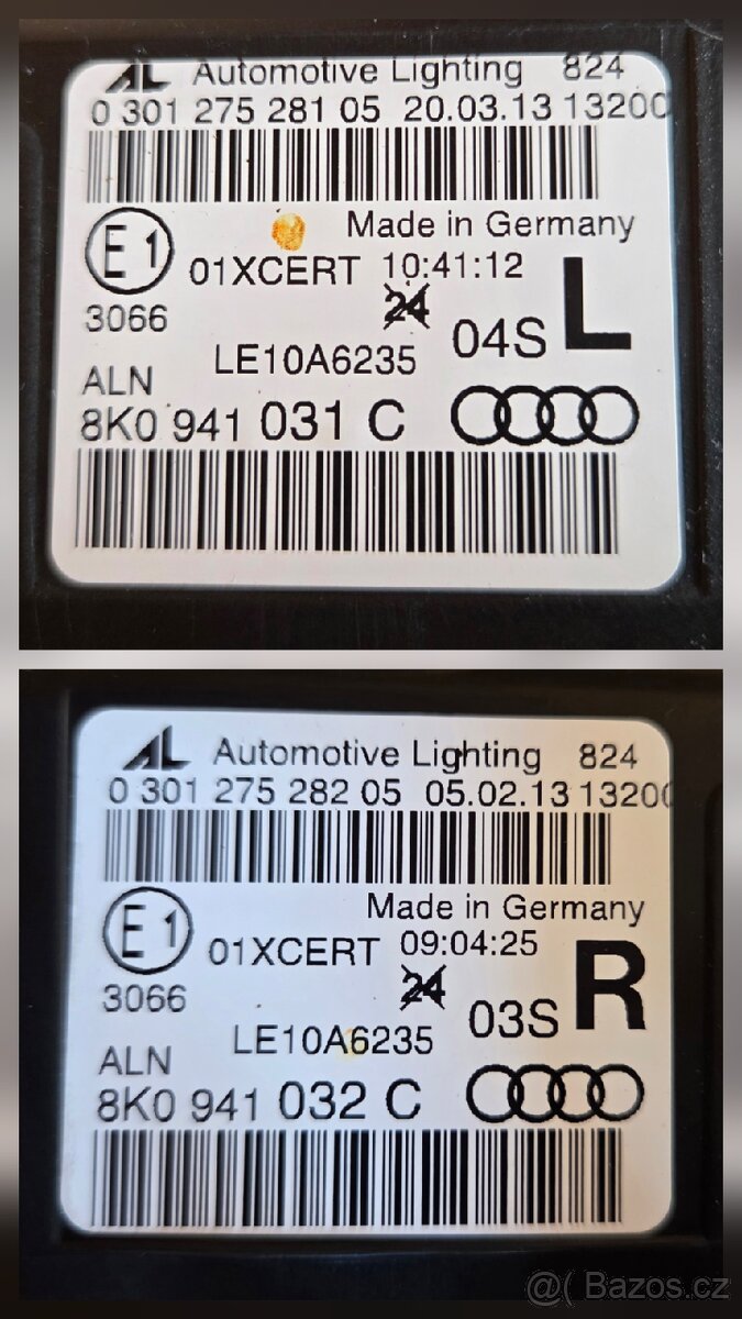 Bixenon Audi A4 B8.5 (AFS) - 2