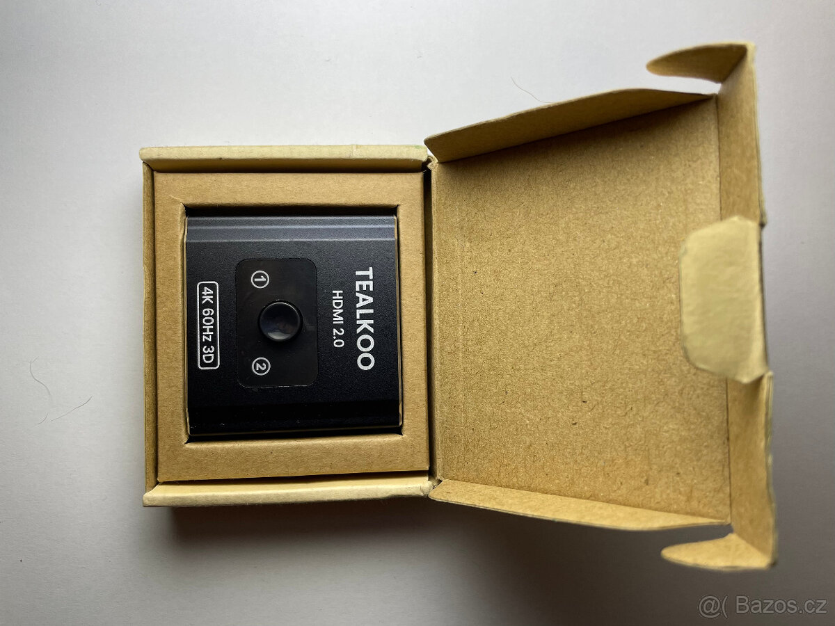 HDMI Switch/přepínač Tealkoo 2× HDMI - 2