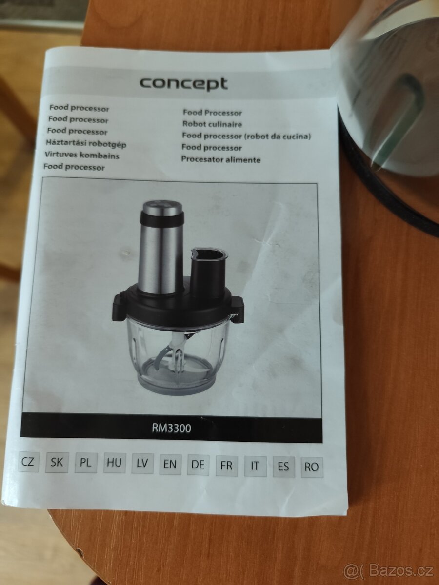 FOOD PROCESOR CONCEPT RM3300 1000W - 2