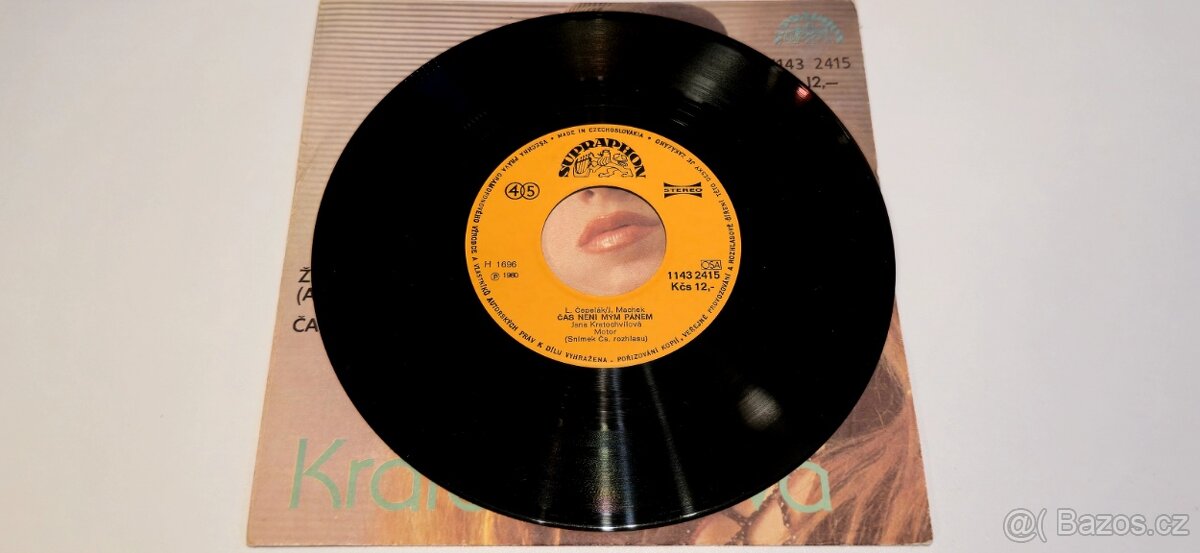 SP vinyl - Jana Kratochvílová - 2