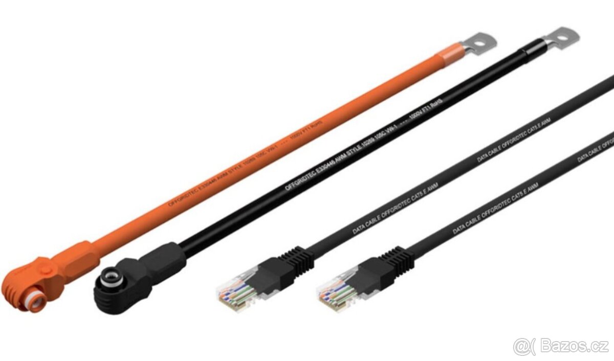 Kabel měnič Pylontech 25mm2 Amphenol Surlok RJ BMS - 2