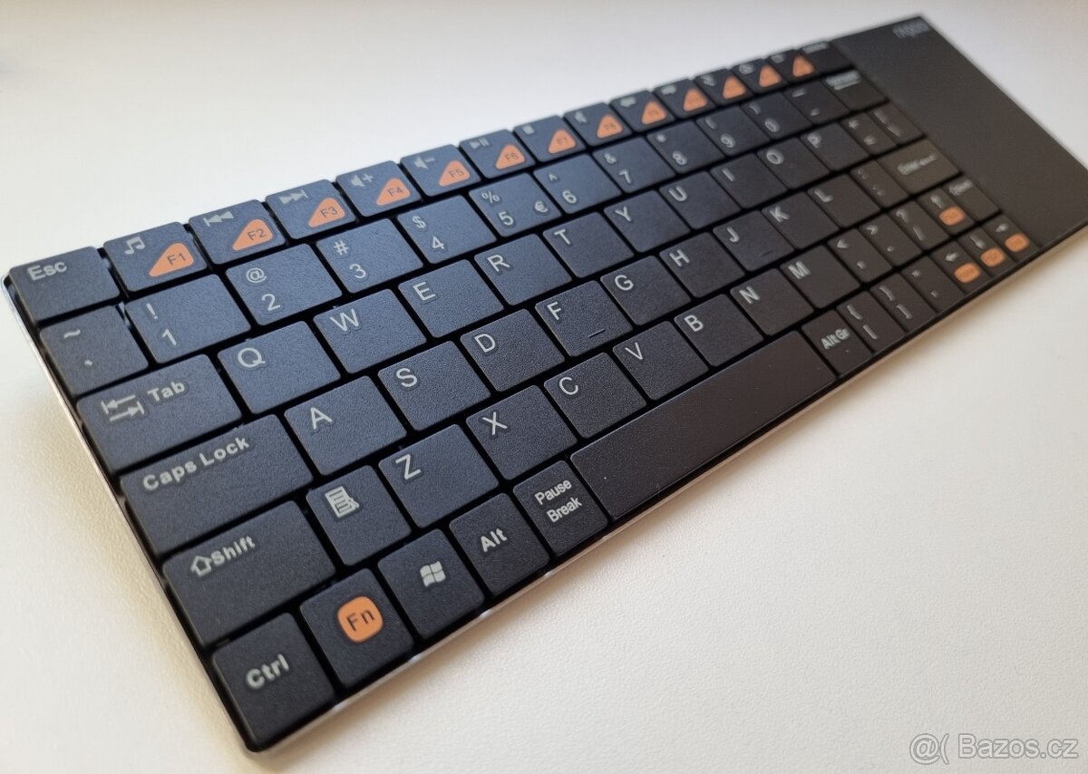 bezdrát.multimediální mini klávesnice Rapoo E2700, nová - 2