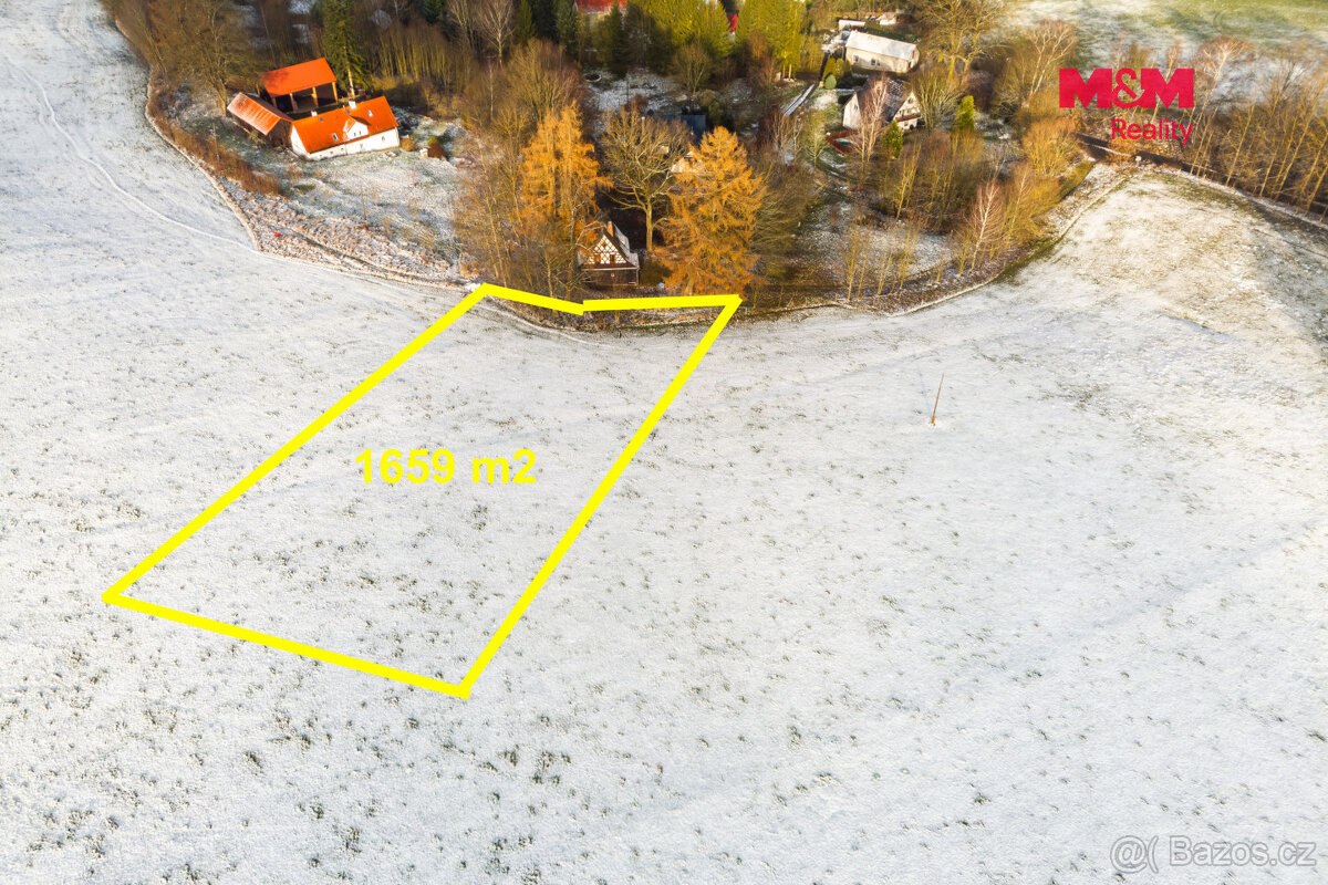 Prodej louky, 1659 m², Lipová - 2