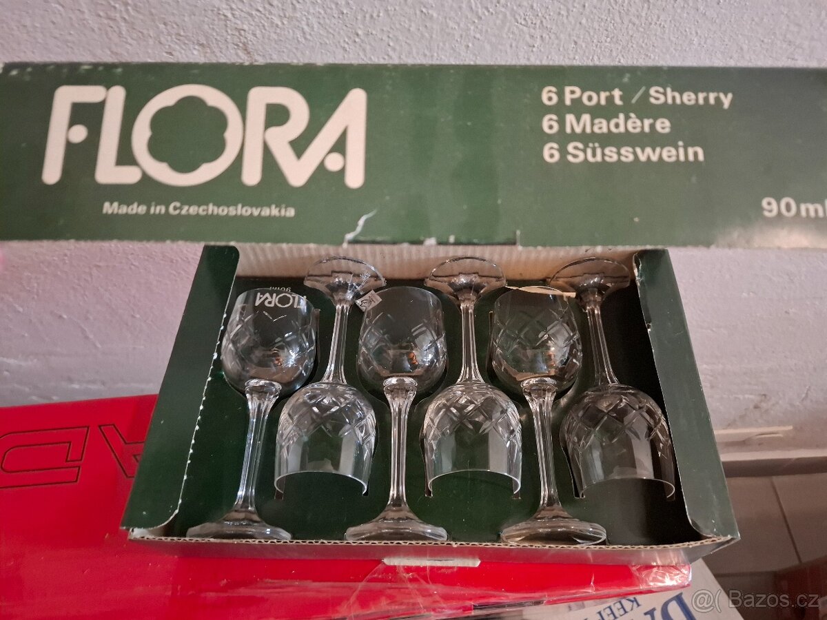 Skleničky sherry nové - 2