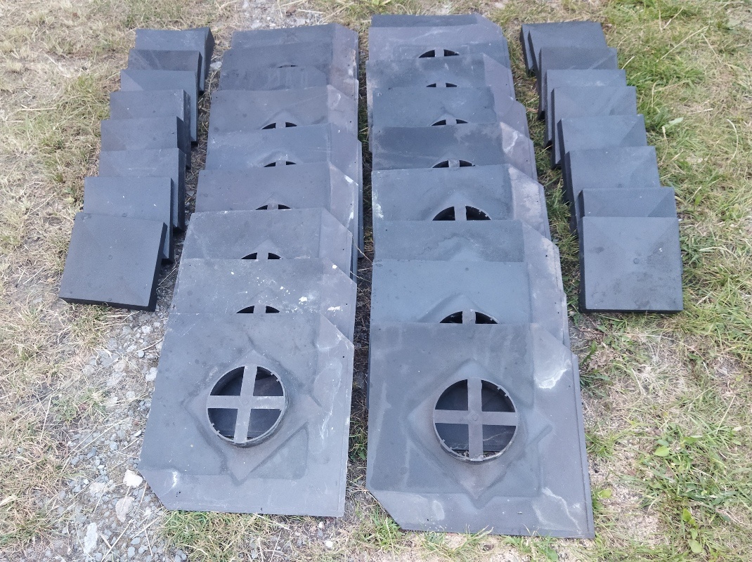 Odvětrávací střešní šablony - 2