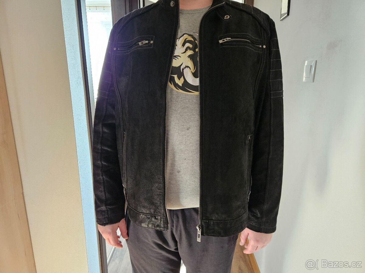 Pánská kožená bunda RINO & PELLE - 2