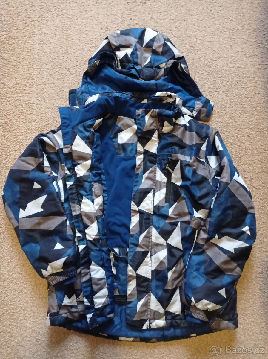Zimní bunda 146/152 kostka - 2