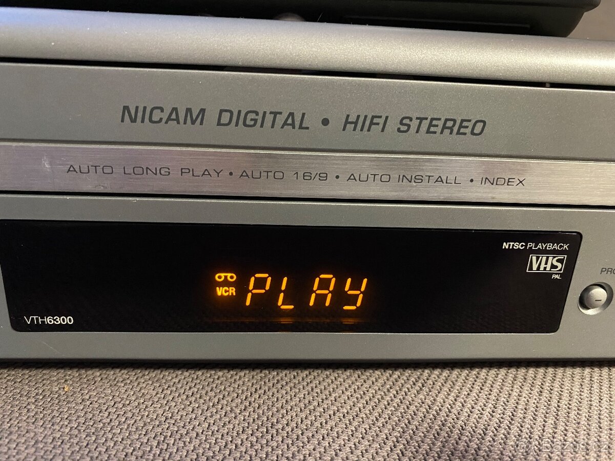 VHS videorekordér THOMSON, 6hlav, Hifi stereo - 2