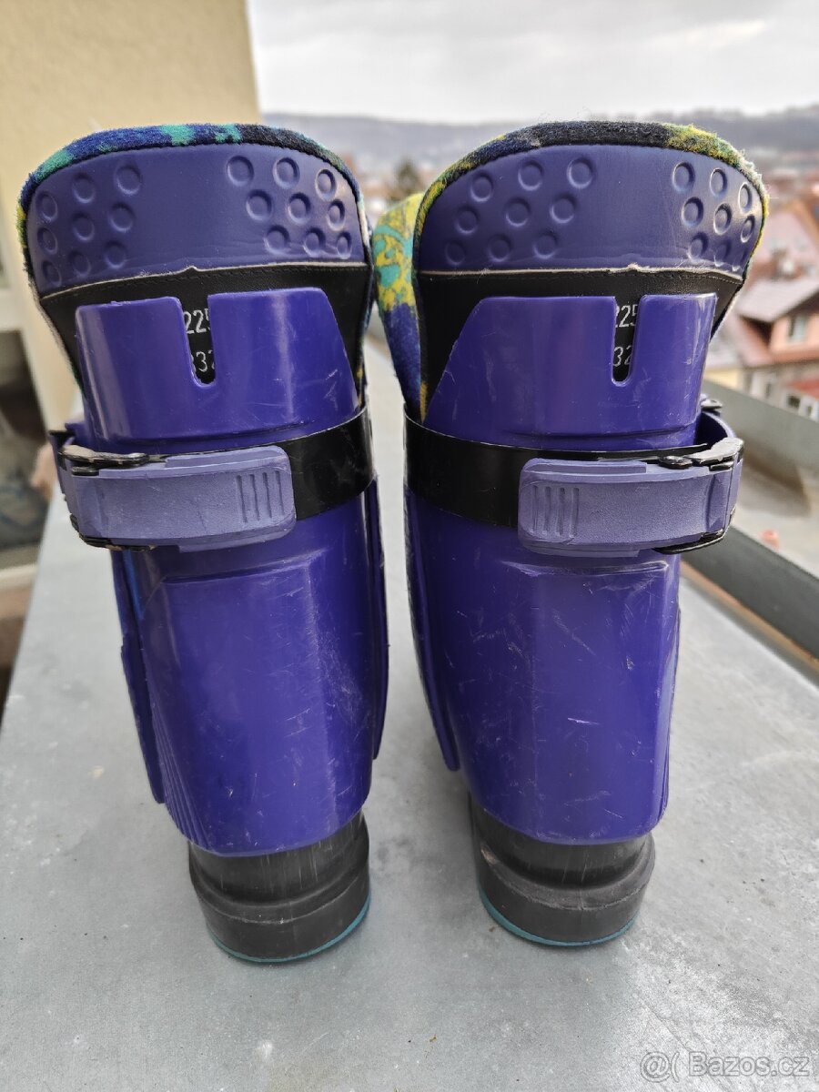 Dětské jednopřaskové lyžáky Dachstein, 225 - 2