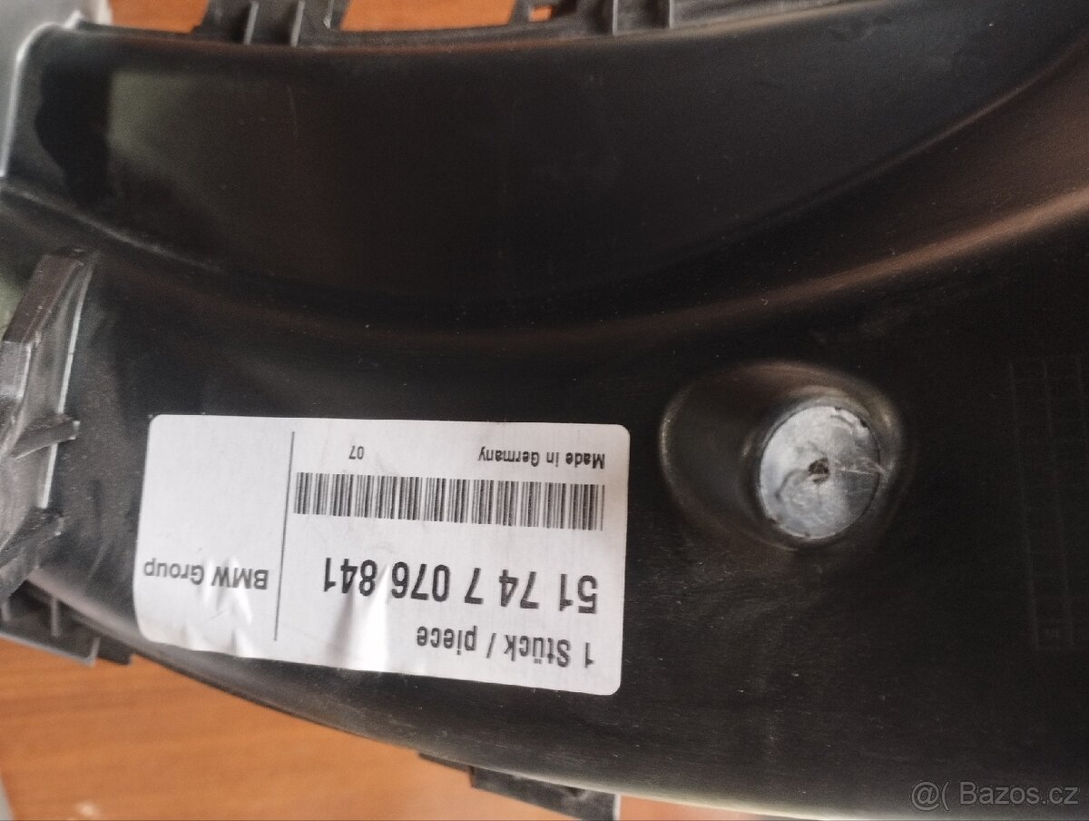 BMW 1 E87 vedení vzduchu levé a pravé - 2