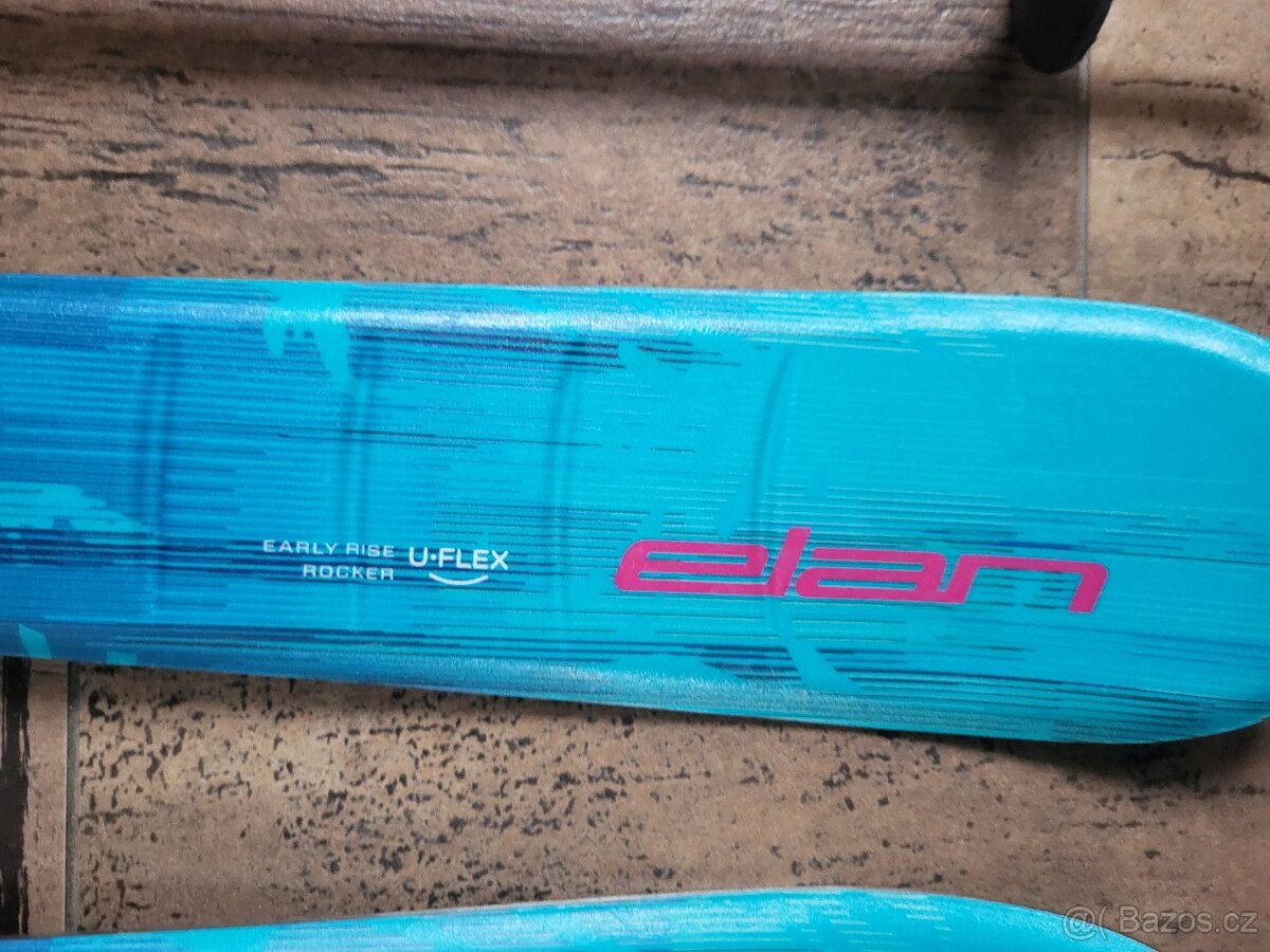 LYŽE ELAN JRS 120cm -JUNIORSKÉ +LYŽ.HOLE - 2