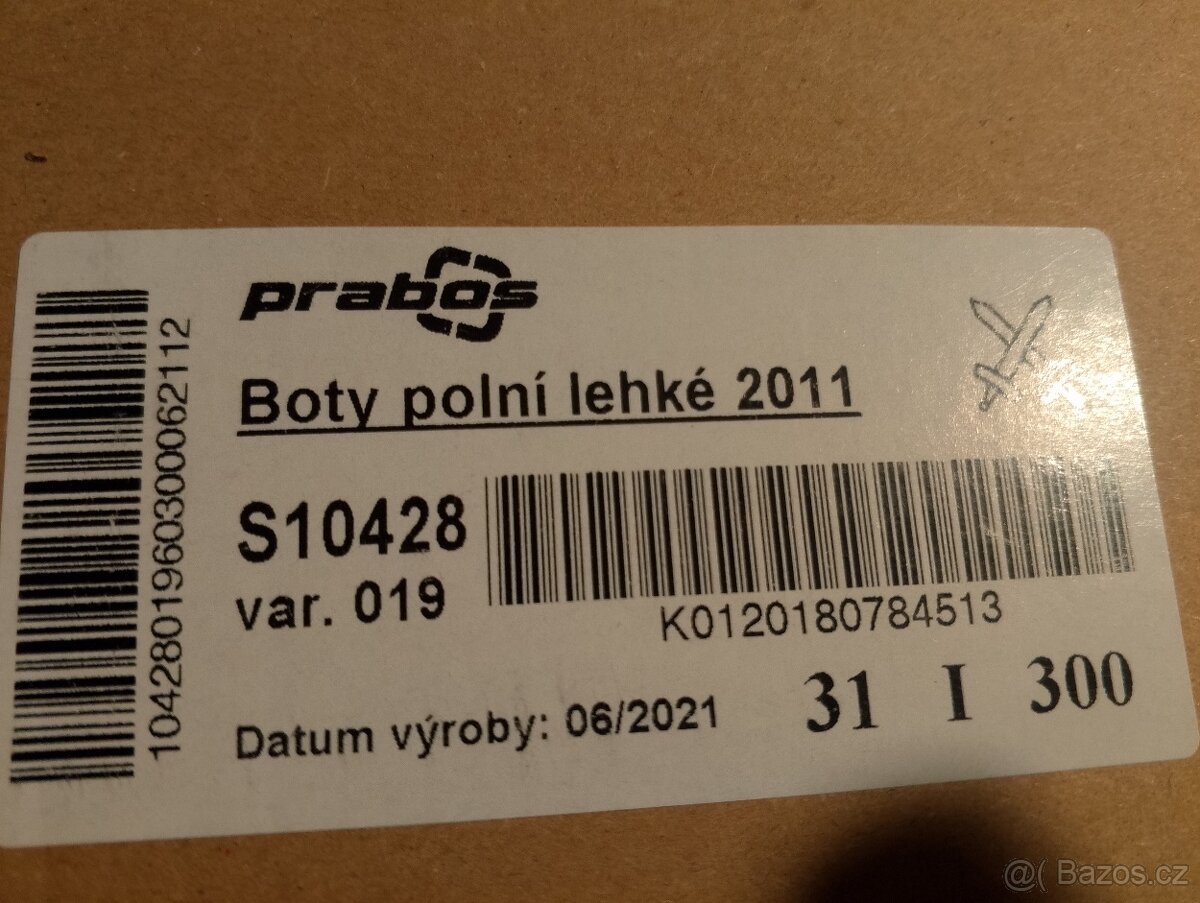 Vojenské boty vel. 46 (kanady) Prabos gore-tex - 2